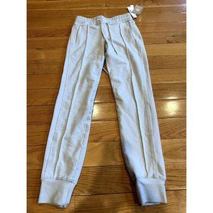 Danielle K. Ice Grey French Terry Jogger Size XS NWT